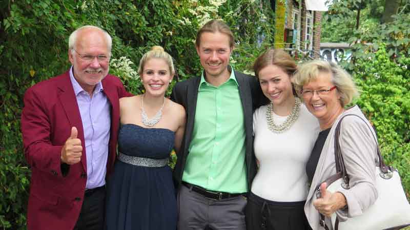 Team in Lübeck zur Gesellenverabschiedung