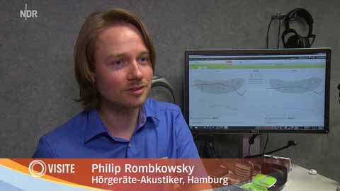 Philip Rombkowsky bei NDR Visite im Interview